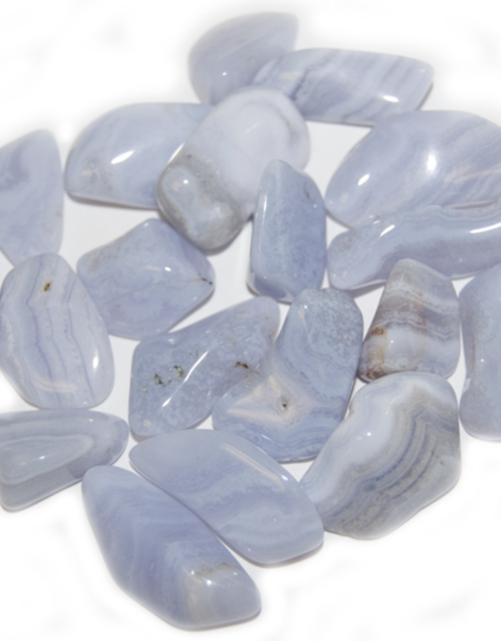 Tumbled - Blue Lace Agate