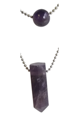 Layered Necklace - Amethyst