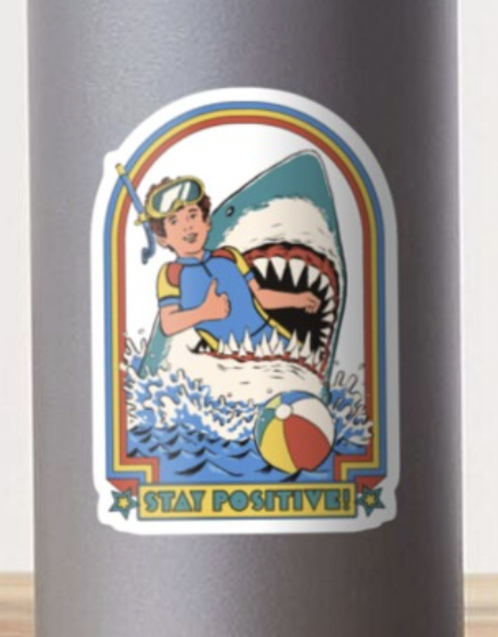 Stay Positive Sticker