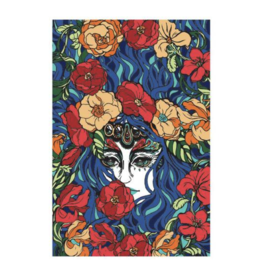 Lady Butterfly 60" x 90" Single Tapestry