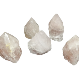 Cut Base Point - Rose Quartz