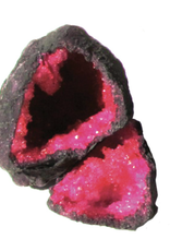 Geode - Pink Open/Cracked (Pair) Geode - Pink Open/Cracked (Pair)