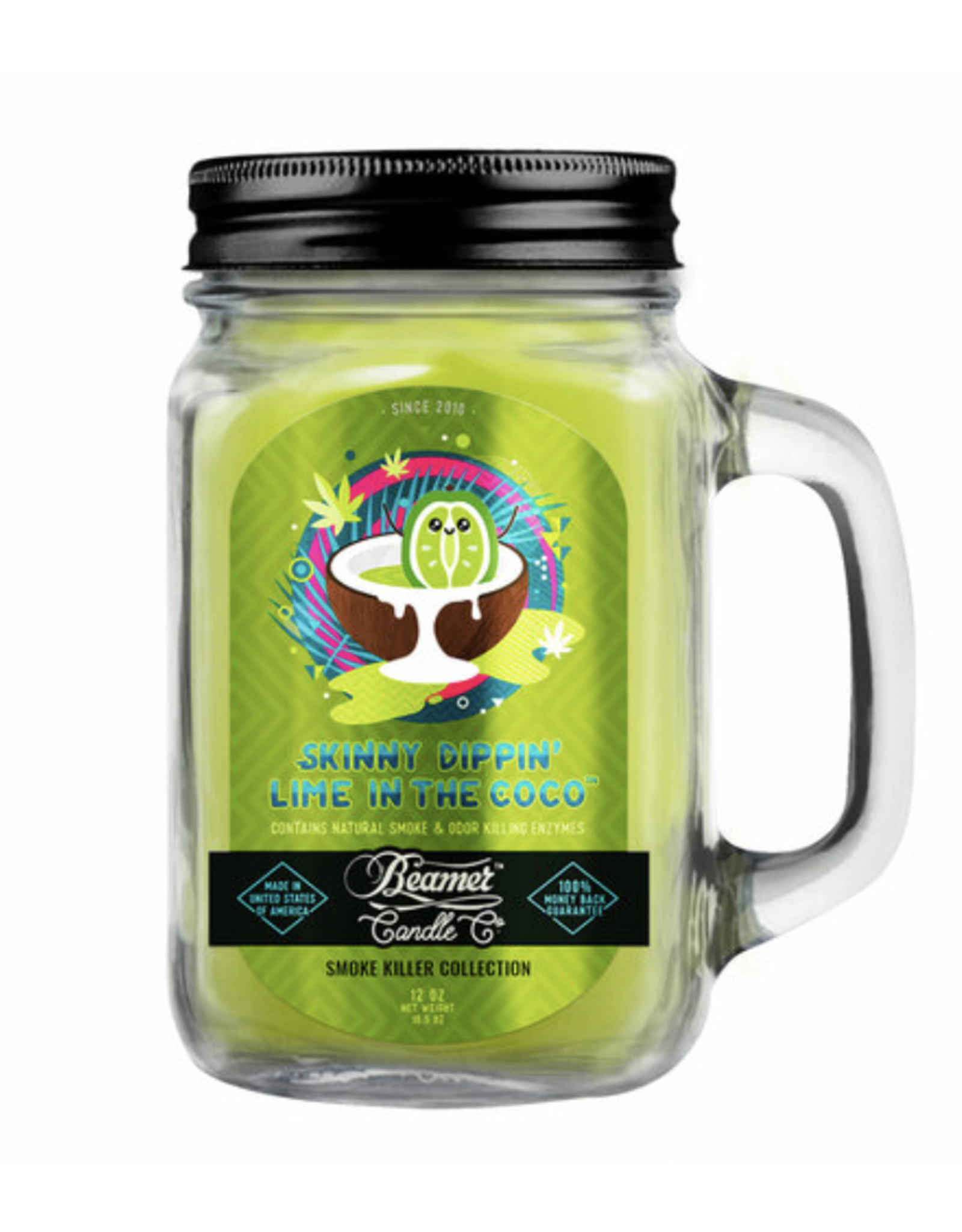 Beamer Candle - Skinny Dippin' Lime in the Coco 12oz