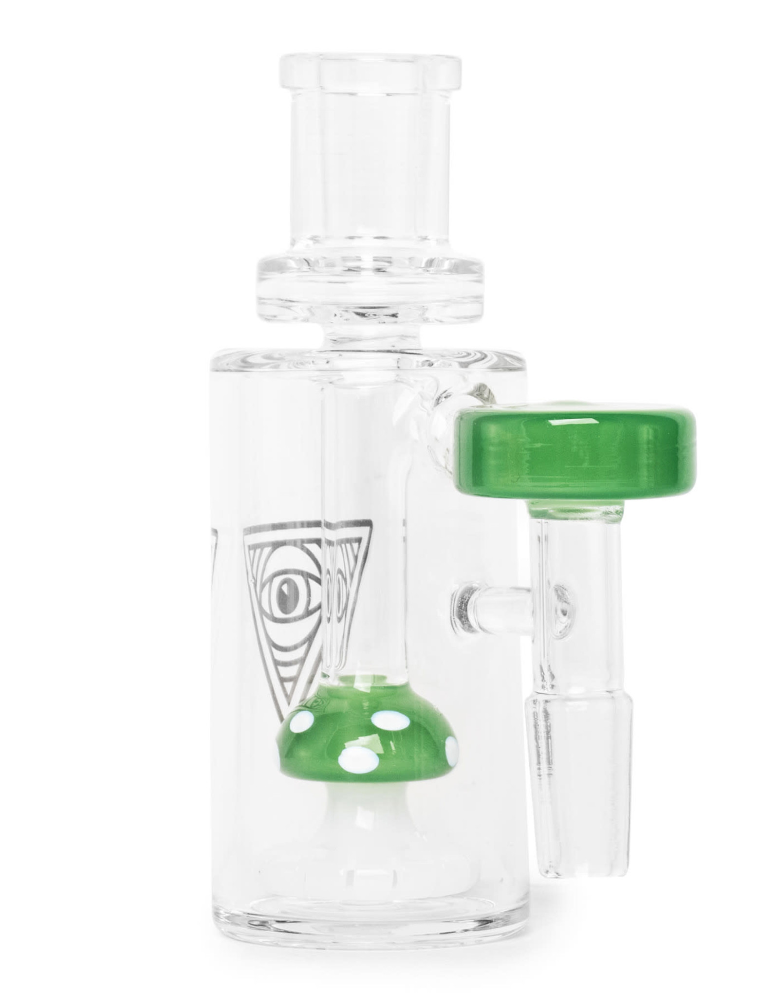 Red Eye Glass 14mm 90° Funguy Ashcatcher by Red Eye Glass