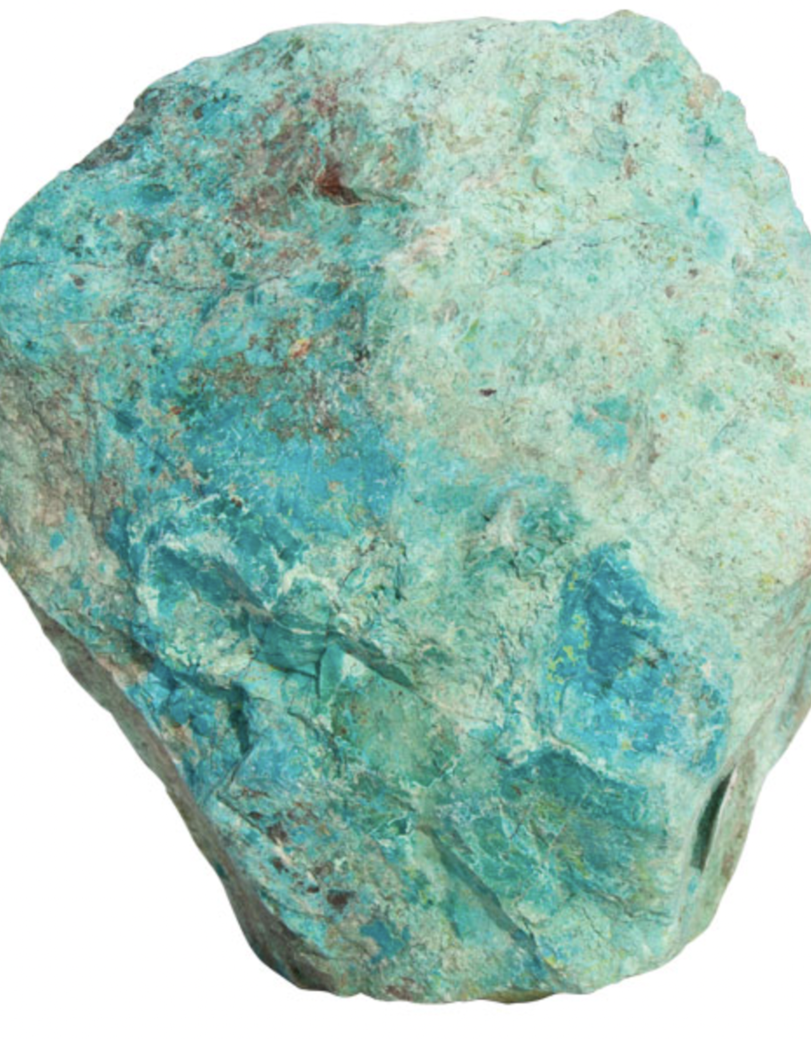 Chrysocolla - Rough Cut Base Decorator