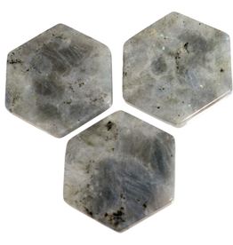 Phone Grip - Labradorite, Hexagon Shape