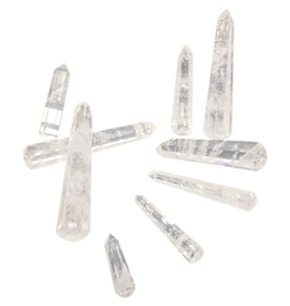 Faceted Wand - Clear Quartz