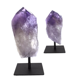 Amethyst Rough Point on Metal