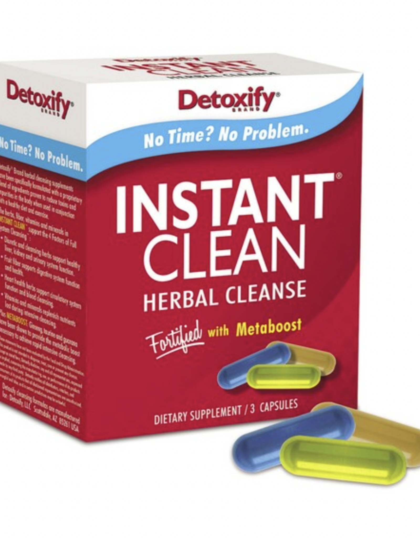 Detoxify Instant Clean - 3 Caps