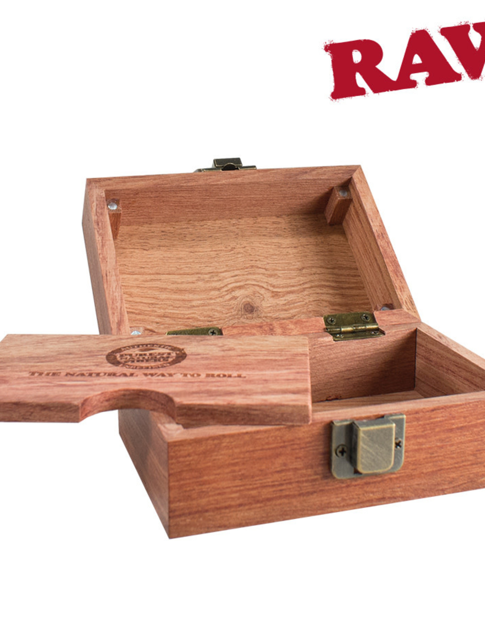 RAW RAW Natural Rosewood Smokers Box