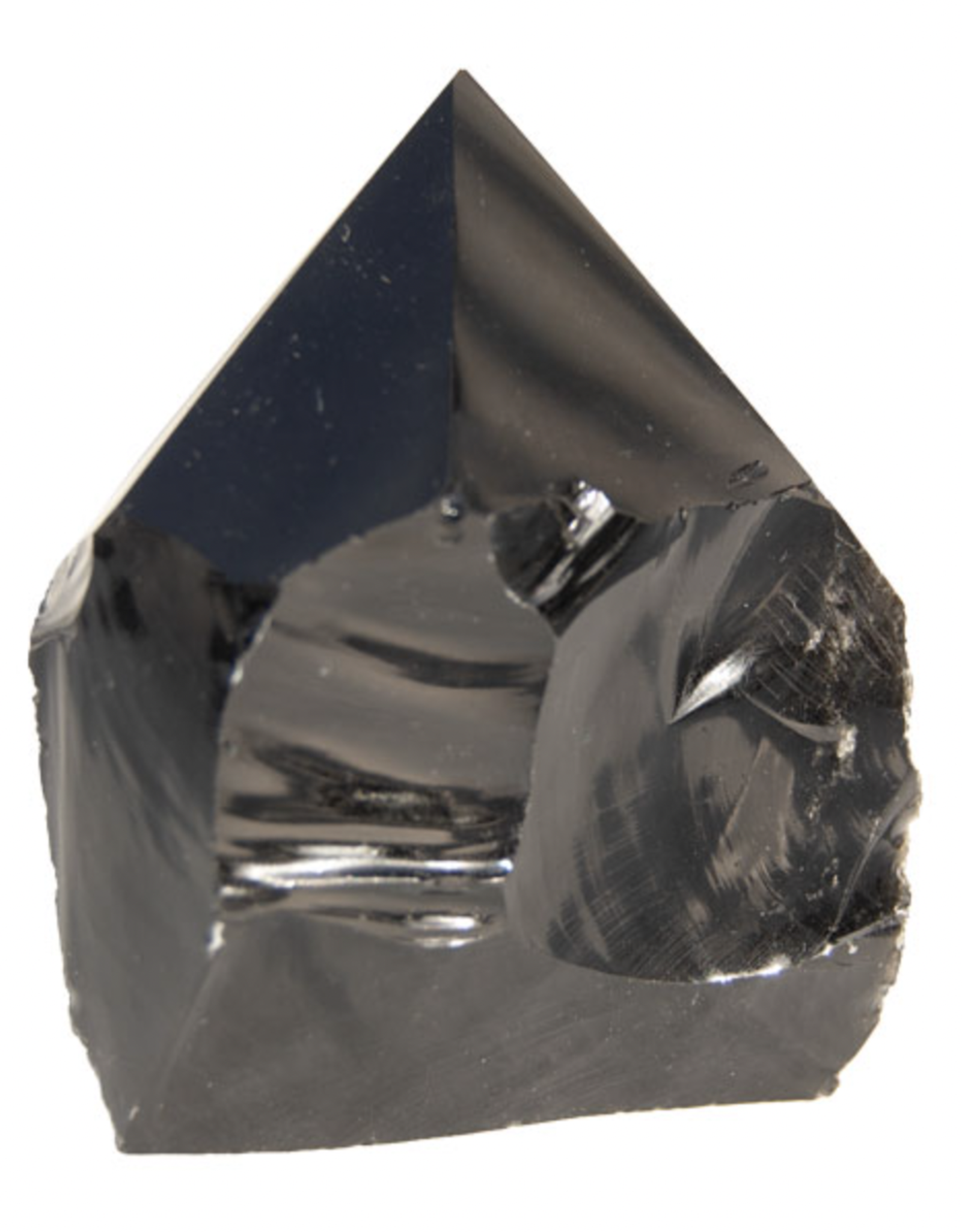 Cut Base Point - Black Obsidian