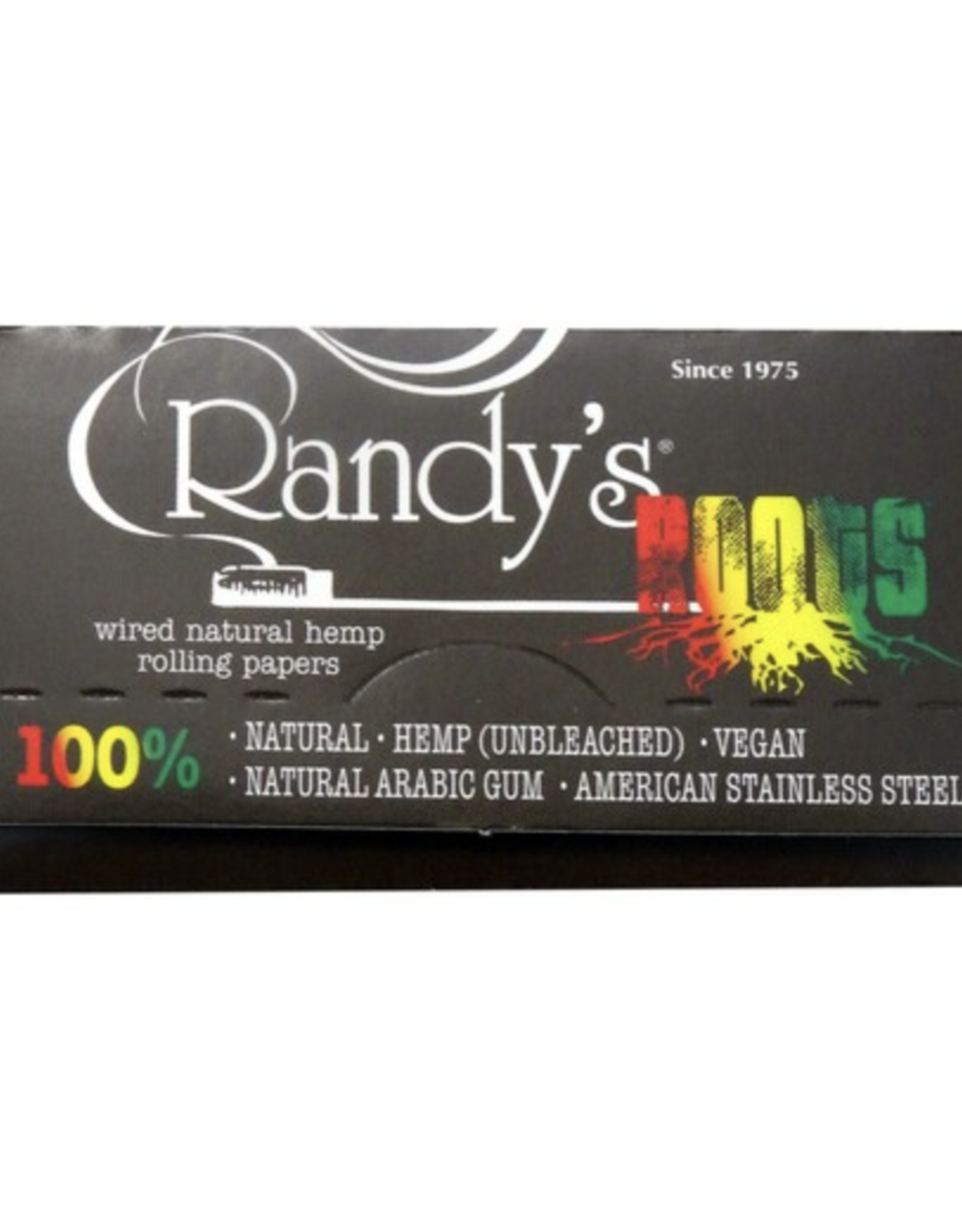 Randy's Randy's Roots Unbleached Hemp 1.25 Papers