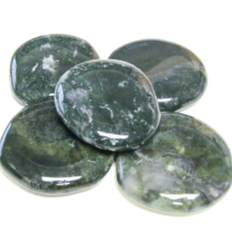 Earth Stones - Moss Agate (30mm)