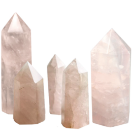 Polished Point - Rose Quartz