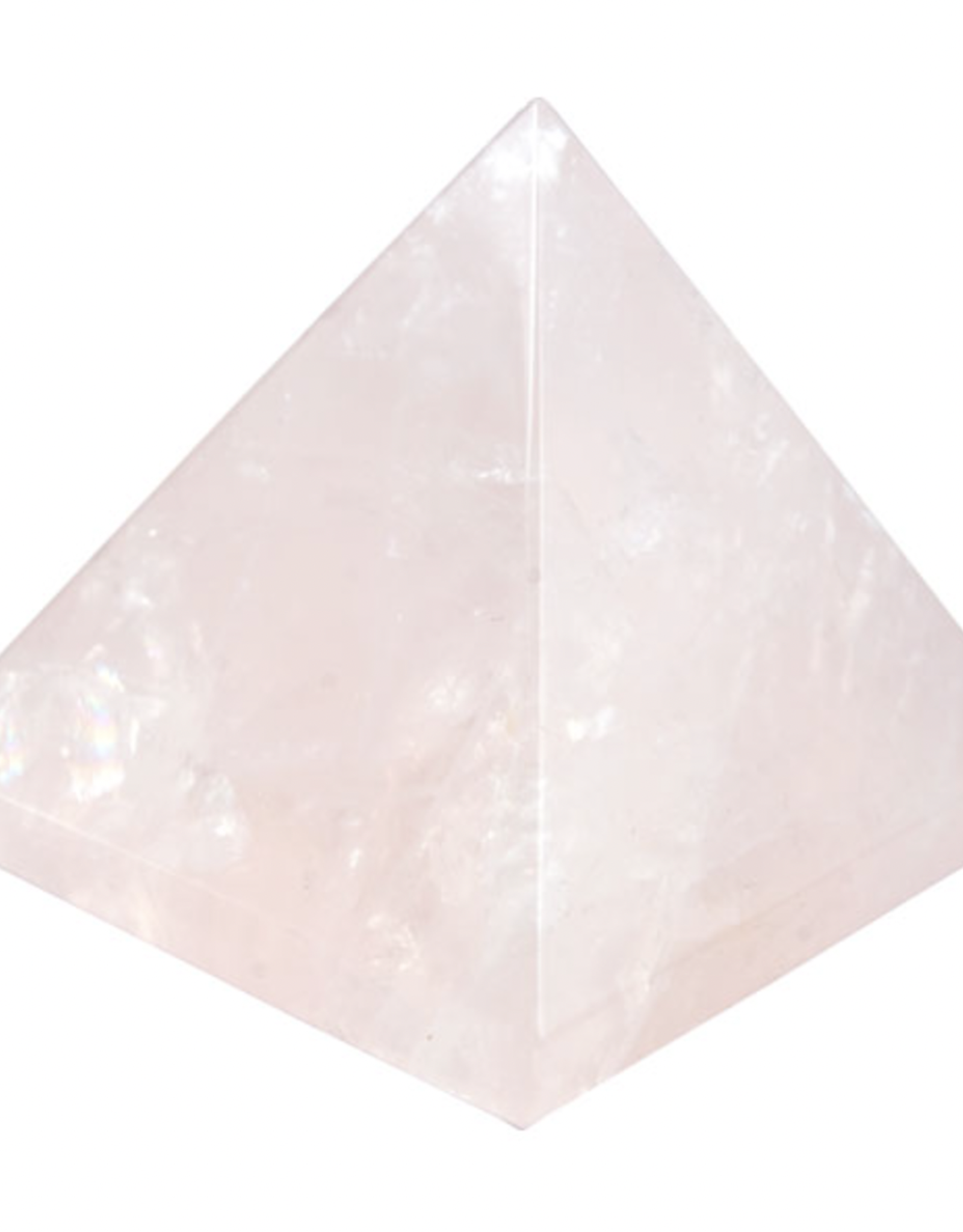 Pyramid - Rose Quartz (~40mm)