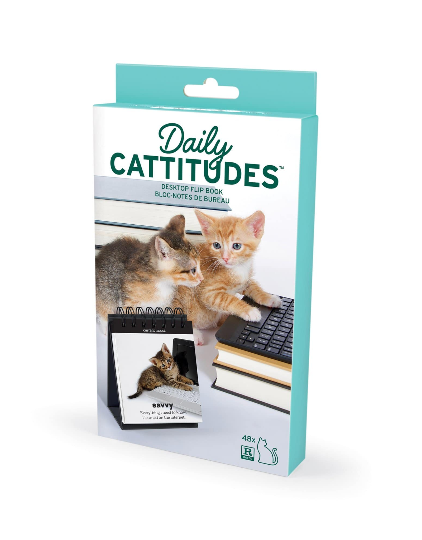 Daily Cattitudes - Desk Flipchart