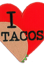 Evilkid I Heart Tacos Patch