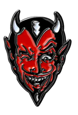 Kalynn Campbell Red Devil Enamel Pin