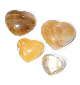 Heart - Golden Healer Quartz Heart - Golden Healer Quartz
