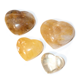 Heart - Golden Healer Quartz