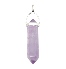 Point Pendant - Amethyst