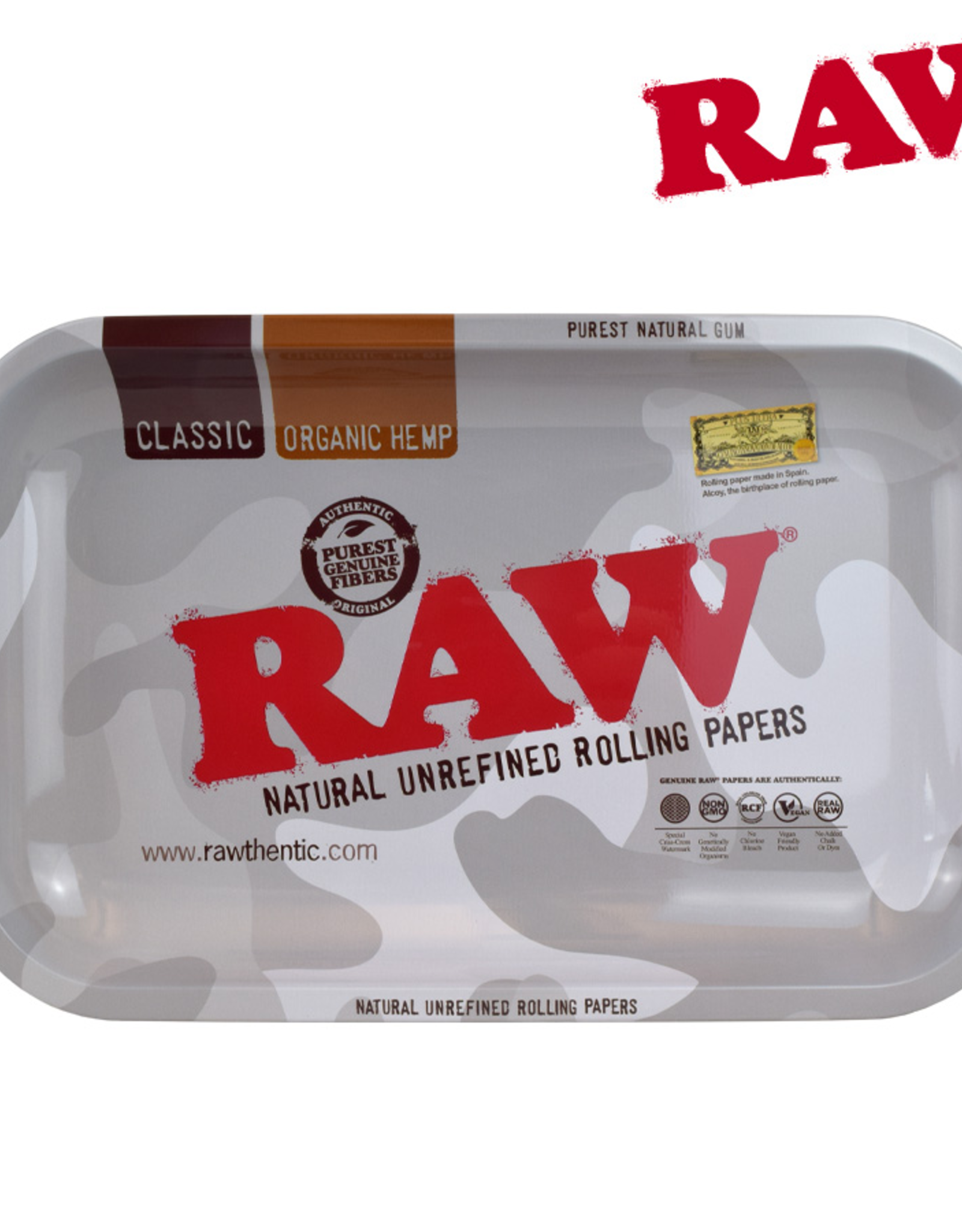 RAW RAW Arctic Camo Rolling Tray - Small