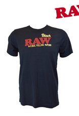 RAW RAW Gold Foil Black T-Shirt