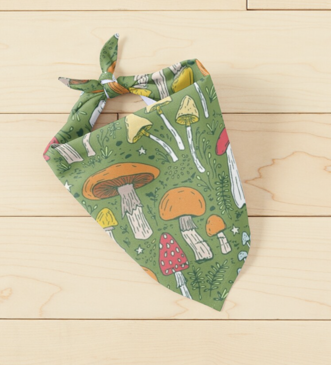 Magical Mushroom Pet Bandana BOB Headquarters