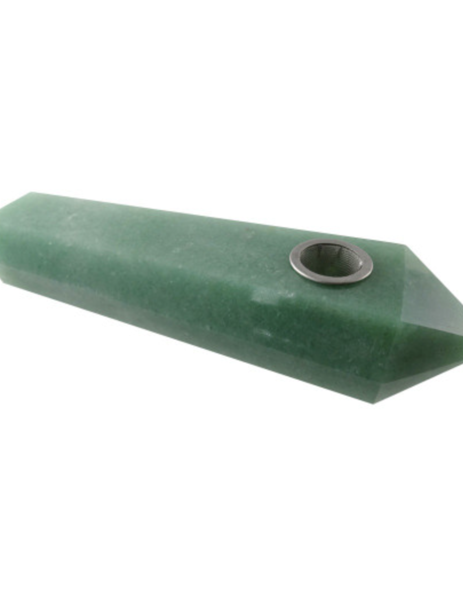 Moana - Green Aventurine Crystal Pipe