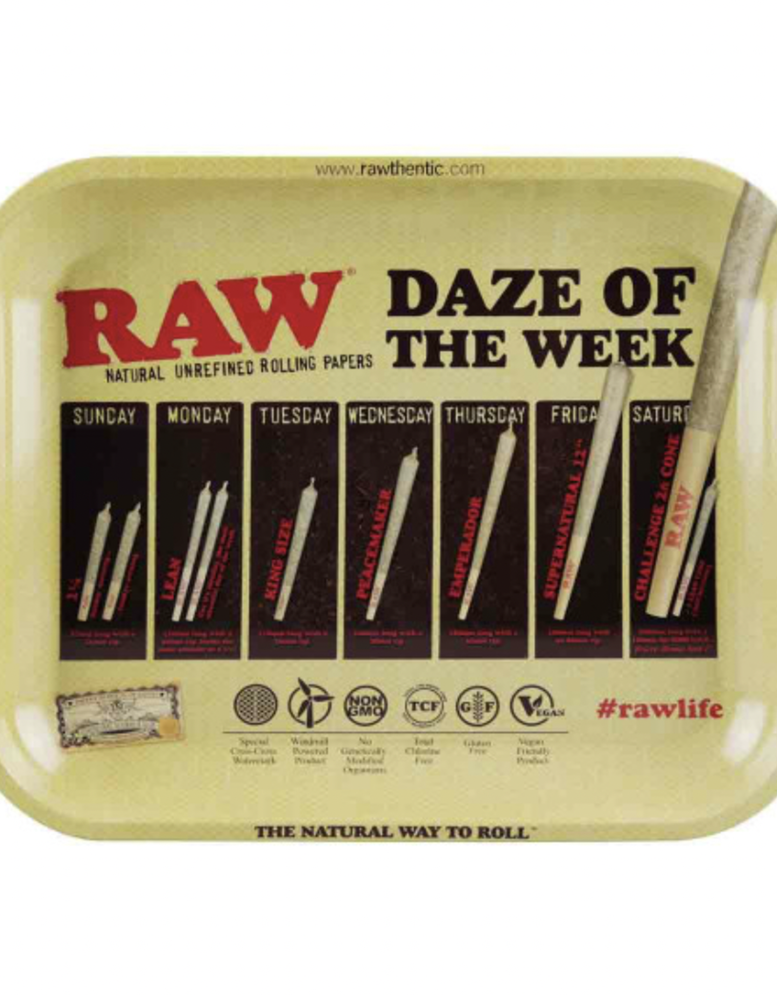RAW RAW Daze of the Week Tray - Large