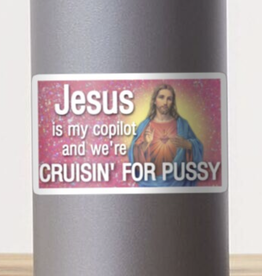 Jesus is my Copilot Sticker