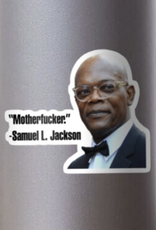 Samuel L. Jackson Wise Quote Sticker