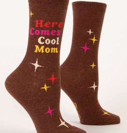 Here Comes Cool Mom Crew Socks