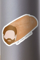 Obi Wan Cannoli Sticker
