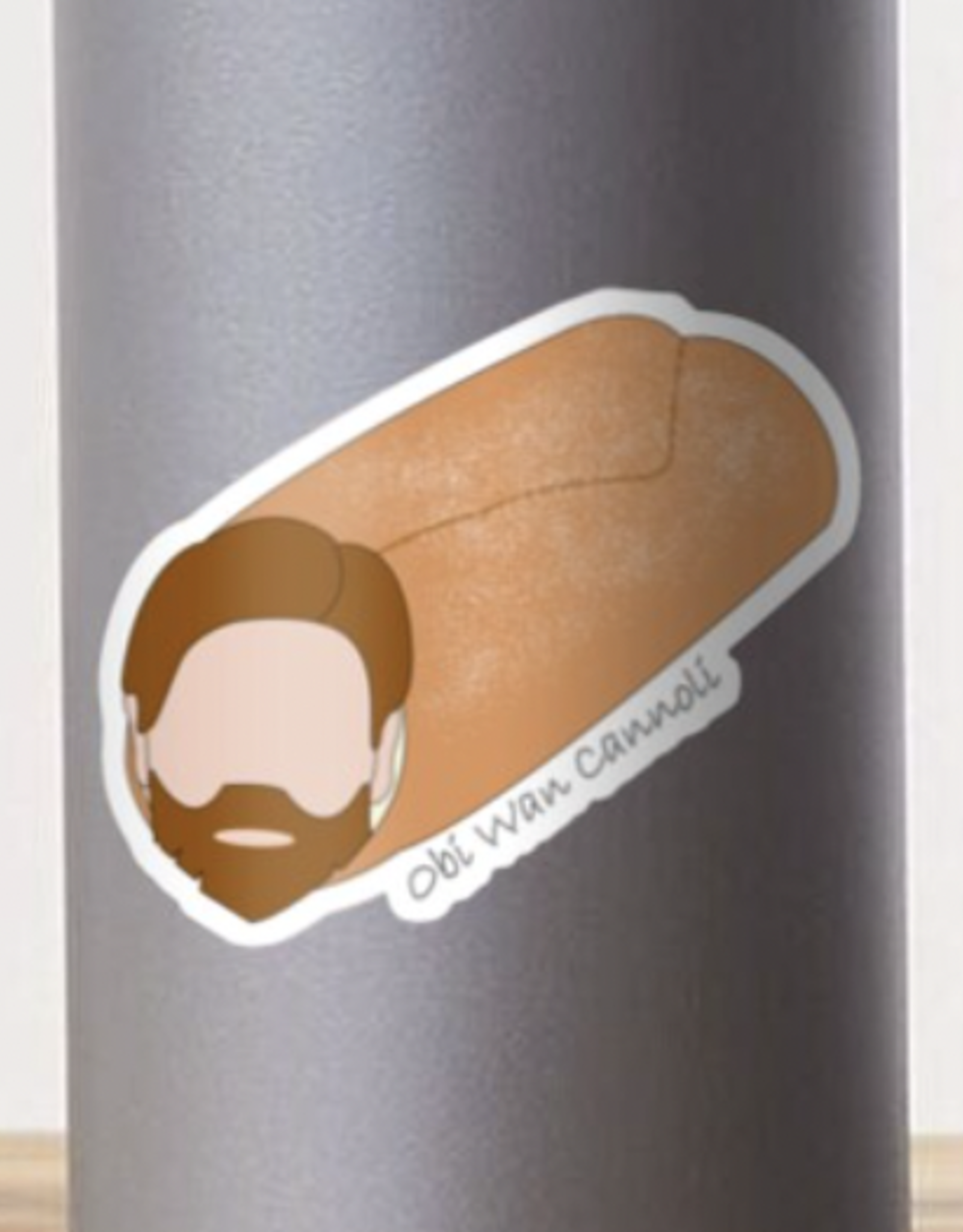 Obi Wan Cannoli Sticker