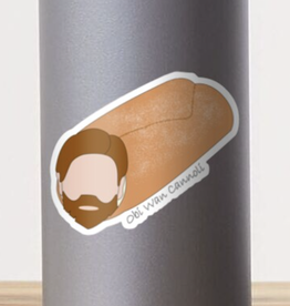 Obi Wan Cannoli Sticker