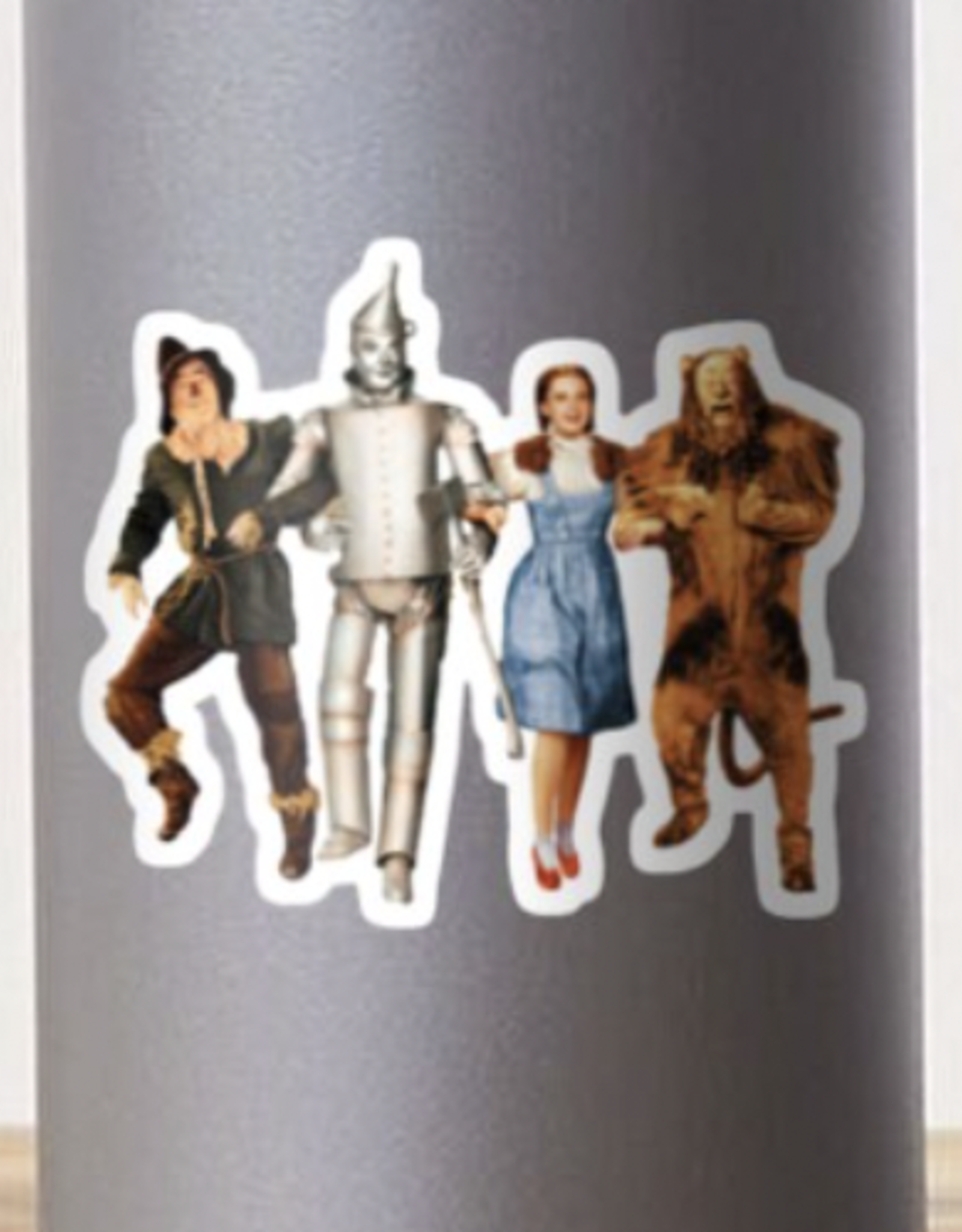 Scarecrow, Tin Man, Dorothy, and the Cowardly Lion Sticker