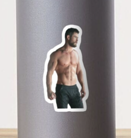 Chris Hemsworth GOD Sticker