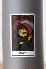 Garfield Death Tarot Sticker