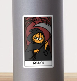 Garfield Death Tarot Sticker