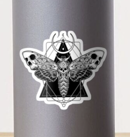 Surreal Death Moth Sticker