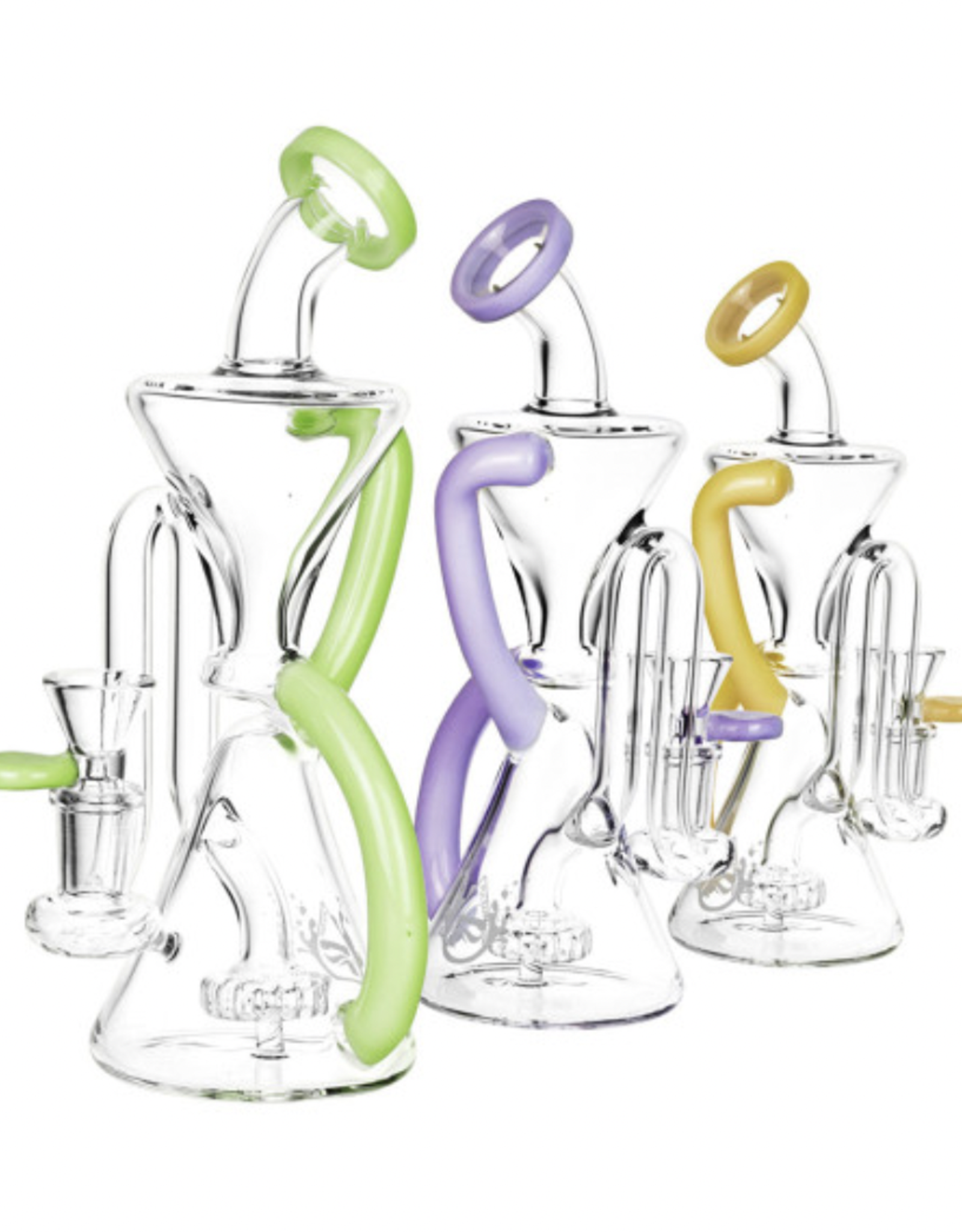 Pulsar 8" Banger Hanger Recycler w/ Shower Perc by Pulsar