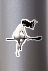 Albert Joseph Penot - Witch on Broom Sticker