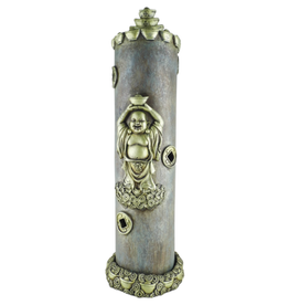 Happy Buddha Incense Burner Tower