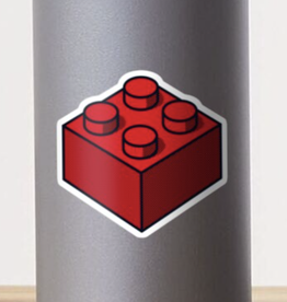 Red Brick Sticker