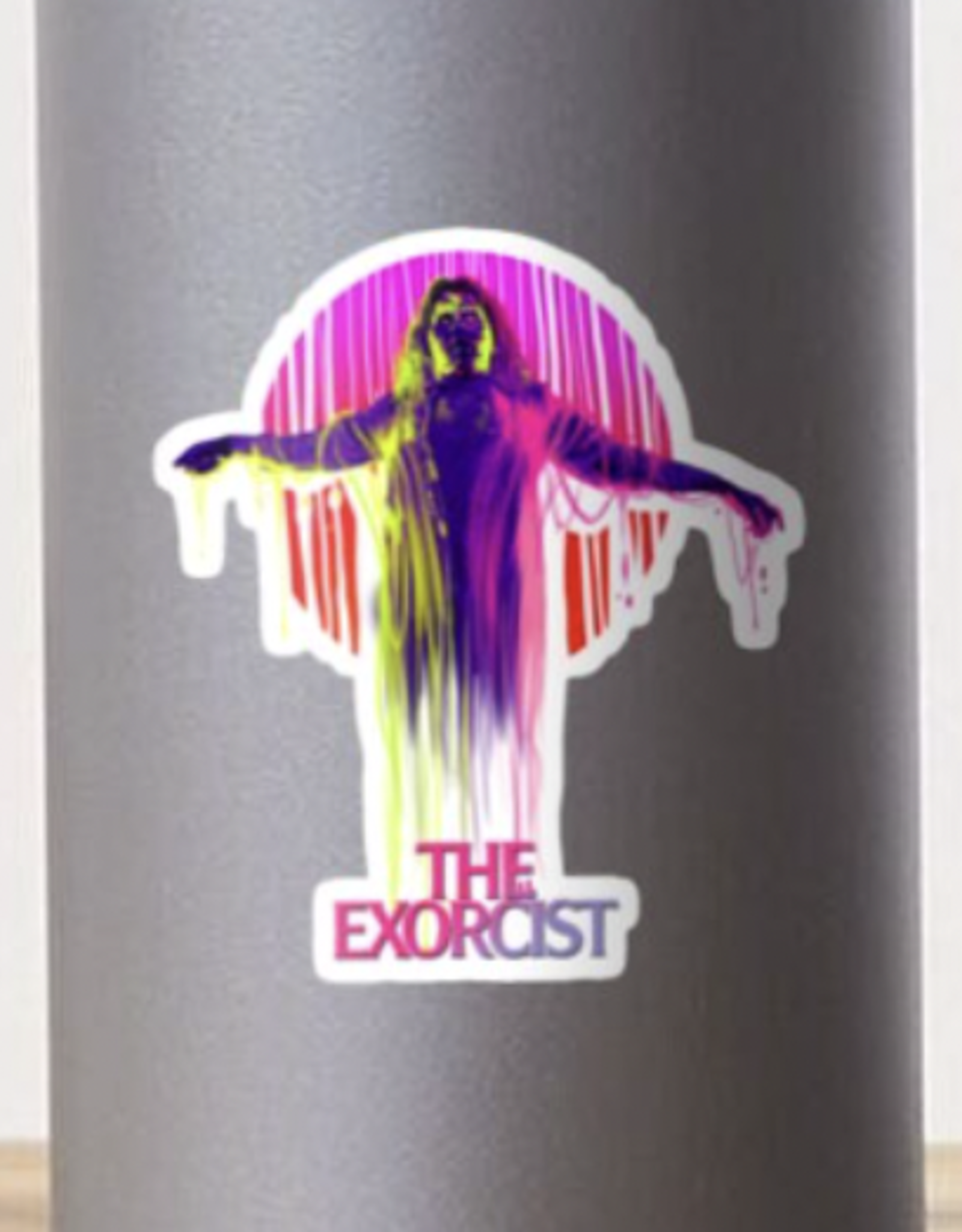 The Exorcist Neon Sticker