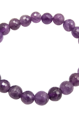 Gemstone Faceted Bracelet (8mm Bead)