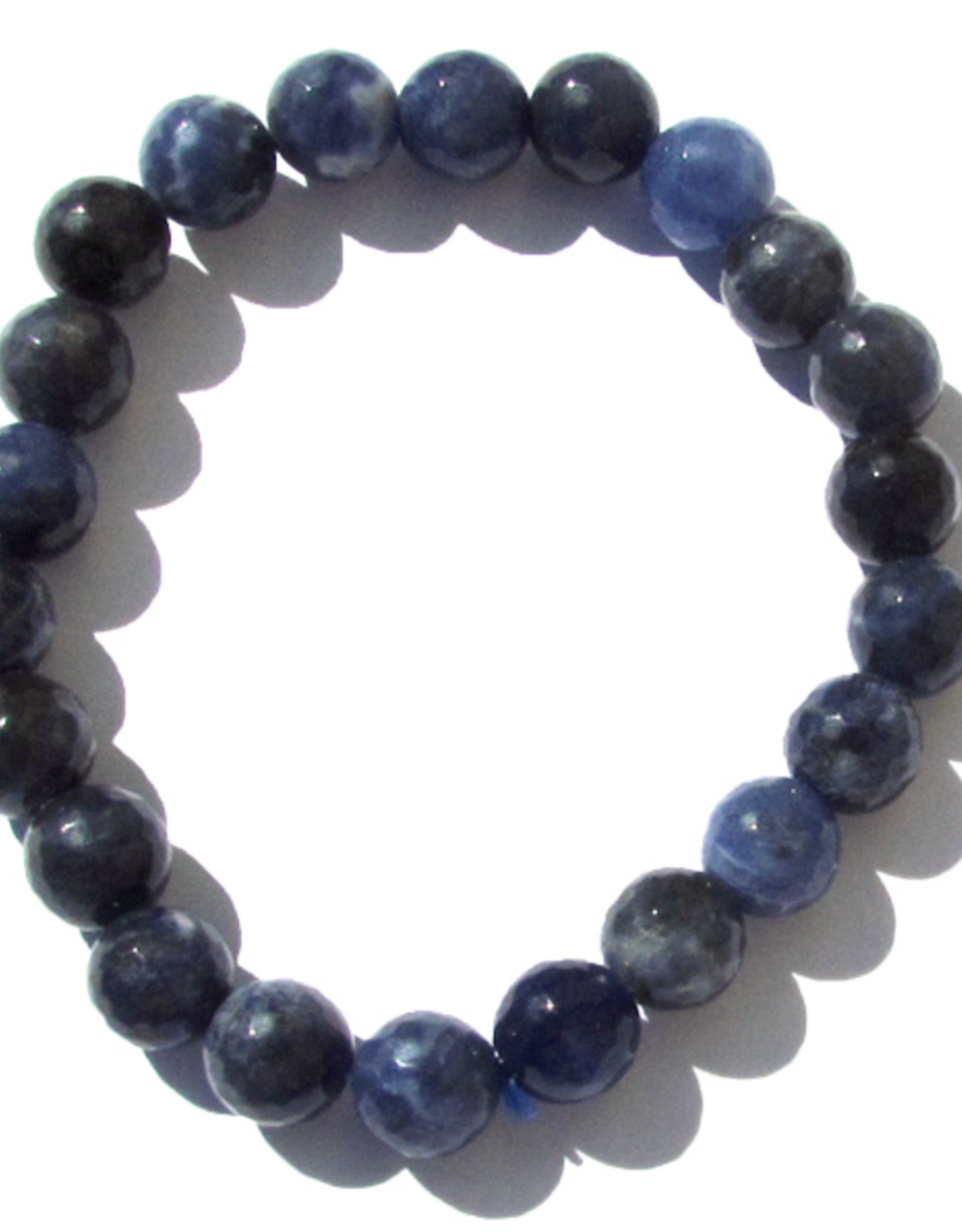 Gemstone Faceted Bracelet (8mm Bead)