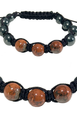 Gemstone Shamballa Bracelet