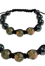 Gemstone Shamballa Bracelet